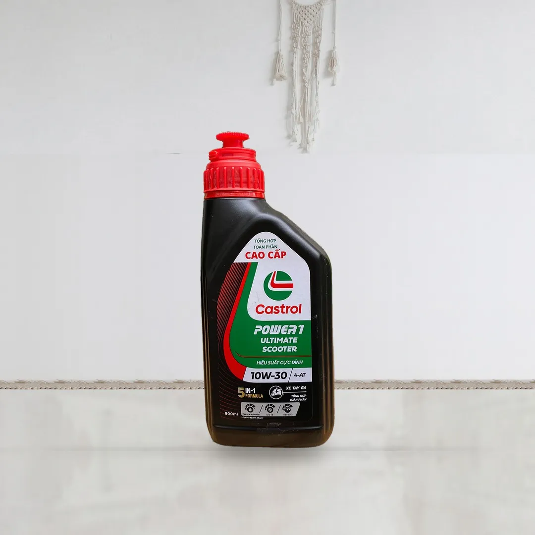 Nhớt Castrol Đen Xe Ga Cao Cấp 0.8L