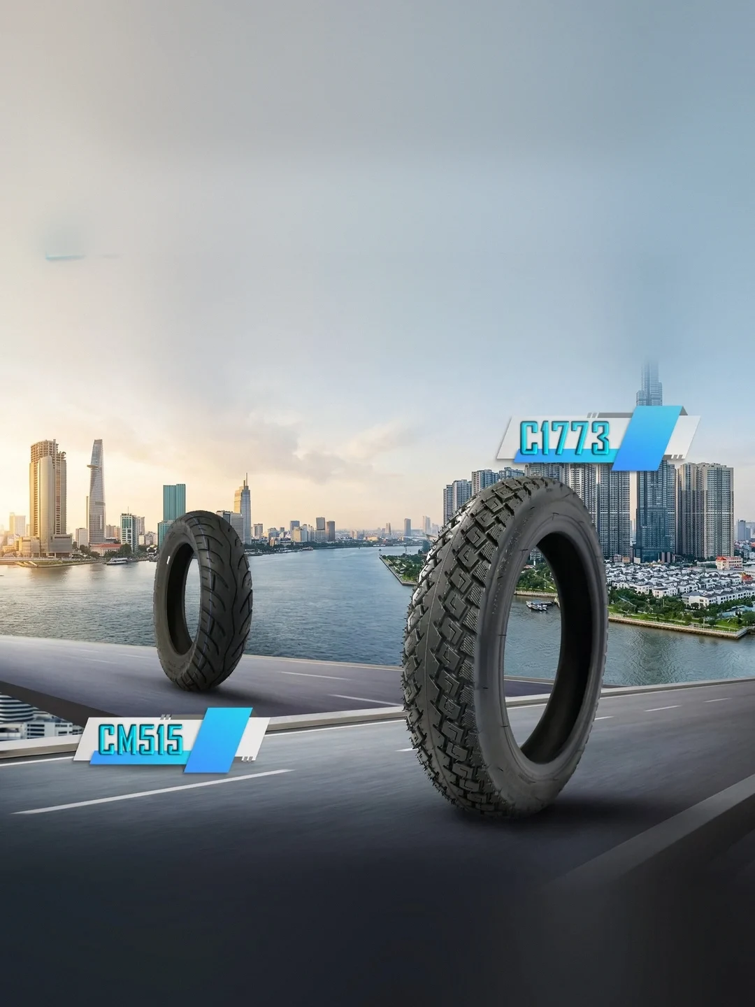 Dẫn đầu xu thế lốp xe hiện đại – Lốp CM515, C1773